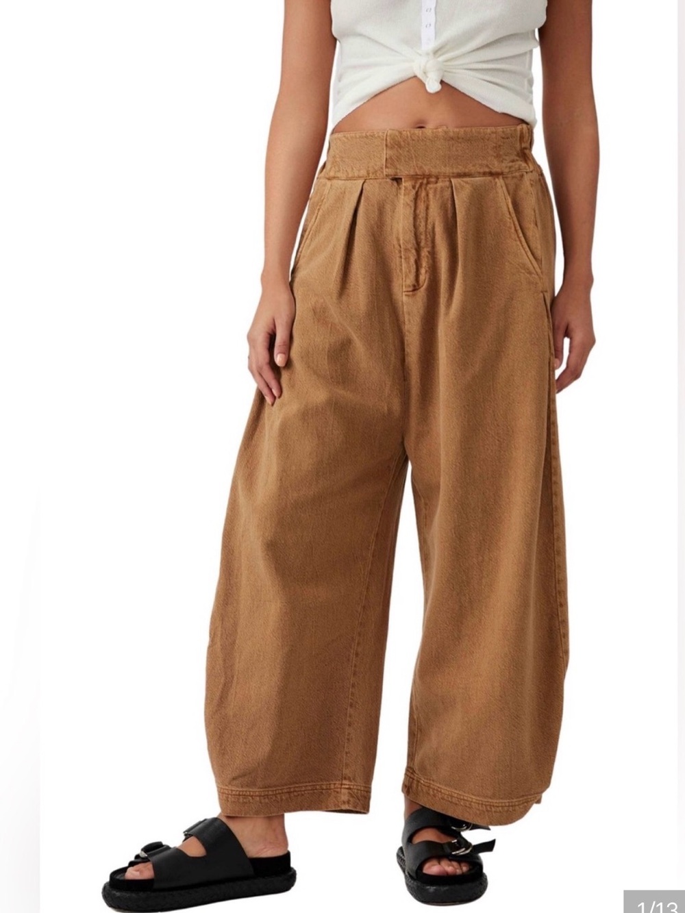Free People Cool Harbor Wide Leg Pants sz :: XS